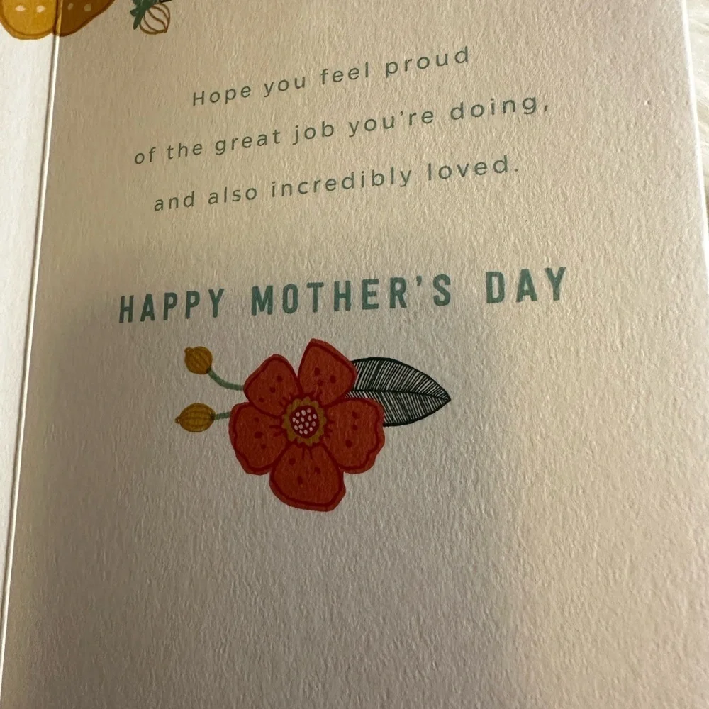 🩵5/$8 Floral Inspirational greeting card